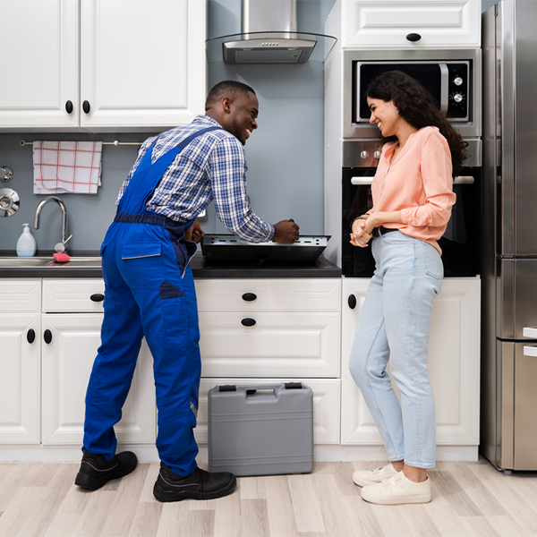 can you provide an estimate for cooktop repair before beginning any work in Redmon IL